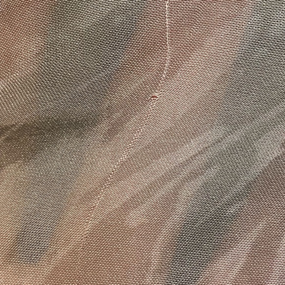 Silk and viscose blend green lagenlook bohemian cottagecore fairycore blouse - Picture 4 of 8